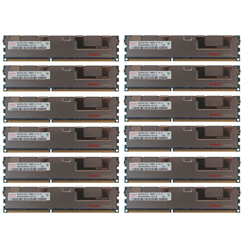 Dell PowerEdge R810 64GB (8x8GB) DDR3 RAM Kit For Dell PowerEdge ...