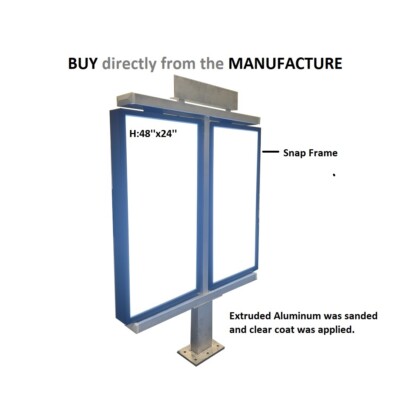 Outdoor Menu Boards Signs,  2 Windows,
