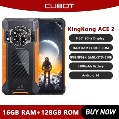 エ*男様 CUBOT Kingkong Ace2 128GB Amazon.com: CUBOT KingKong ACE2 Rugged Phone Unlocked, 16GB