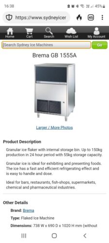 Brema Ice Maker - Picture 7 of 9