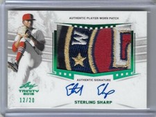 2019 Leaf Trinity STERLING SHARP Premium 