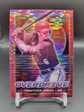 Jonathan India ROOKIE PINK PULSAR PRIZM 🔥 2021 Panini Chronicles Overdrive RC