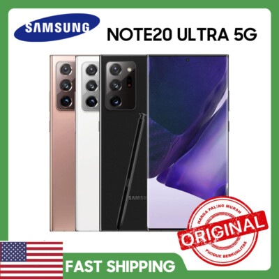 NEW Samsung Galaxy Note 20 Ultra 5G Unlocked 128~512GB GSM CDMA ALL  COLOR&MEMORY