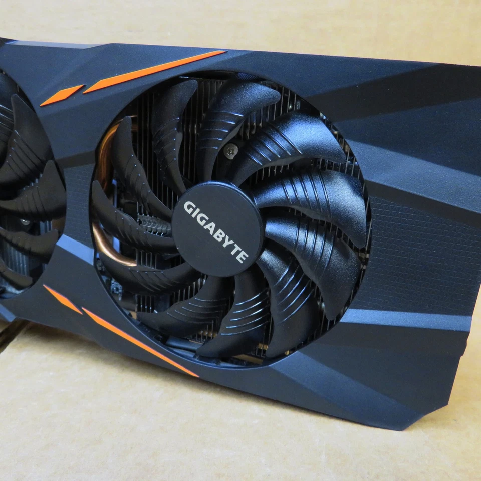 GIGABYTE GeForce GTX 1060 G1 GAMING 6G GPU w/6 GB GDDR5 and Metal Back Plate - Image 2 of 4