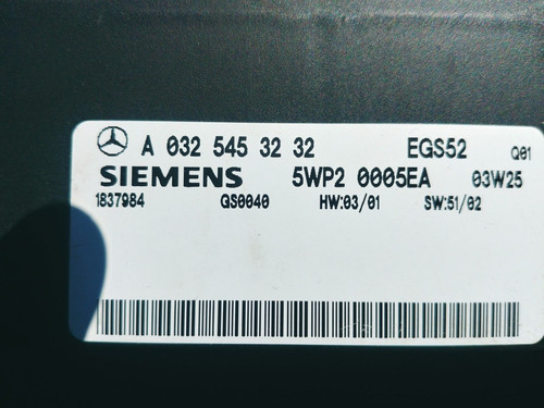 MB Getriebe-Steuergerät W210 E-Klasse