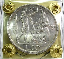 Vittorio Emanuele III (1928) da Lire 20 LITTORE