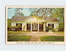 Postcard Franklin D. Roosevelt Little White House Warm Springs Georgia USA