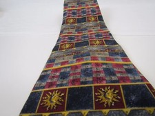 The Metropolitan Museum of Art Men's tie, very colorful, suns, blocks, numbers