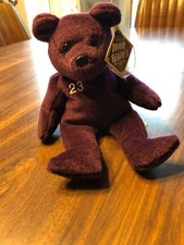 1998 David Justice - Bamm Beano's Stuffed Animal Purple