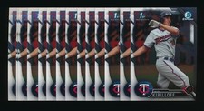 ALEX KIRILLOFF 2016 Bowman Chrome Draft 1st #BDC90 Minnesota Twins Lot of 14