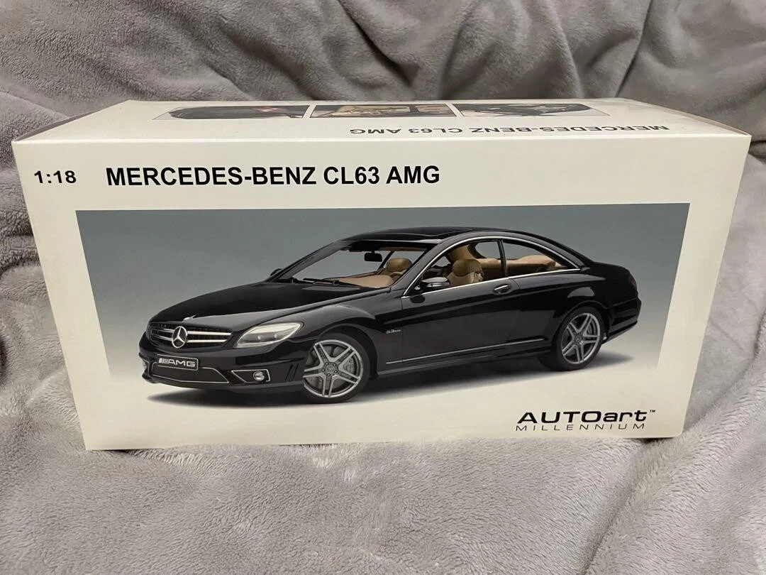 AUTOart by Japan Mini Car Model Mercedes-Benz CL63 AMG 1/18