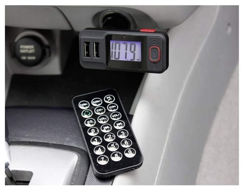 AIV Bluetooth FM Transmitter RDS USB KFZ SD AUX Freisprechanlage Auto MP3 Player - Bild 4 von 5