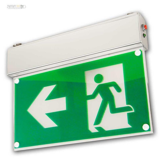 Led Fluchtwegleuchte Fl 460 Ceiling Mounting Emergency Exit