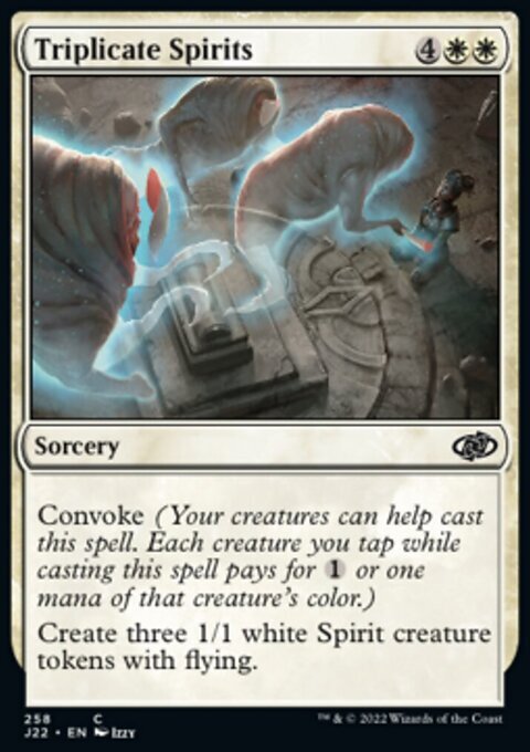 MTG Magic the Gathering Triplicate Spirits (258/835) Jumpstart 2022 LP