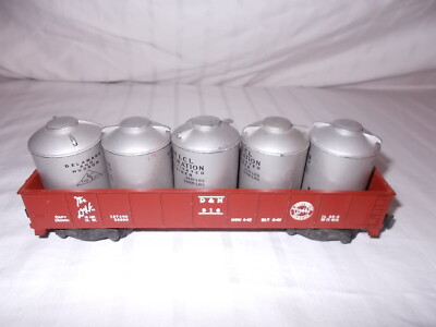  AMERICAN FLYER #916 D & H GONDOLA WITH LCL CONTAINER LOAD NICE CAR LOT #M-4