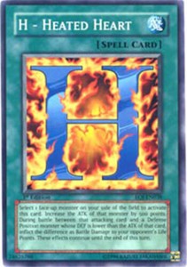 H - Heated Heart - EOJ-EN038 - Common - Unlimited Edition x3 - Near Mint