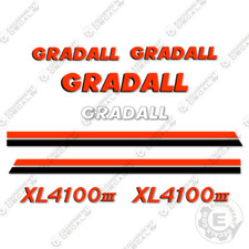 Fits Gradall XL4100-III Decal Kit Excavator - 7 YEAR OUTDOOR 3M VINYL!