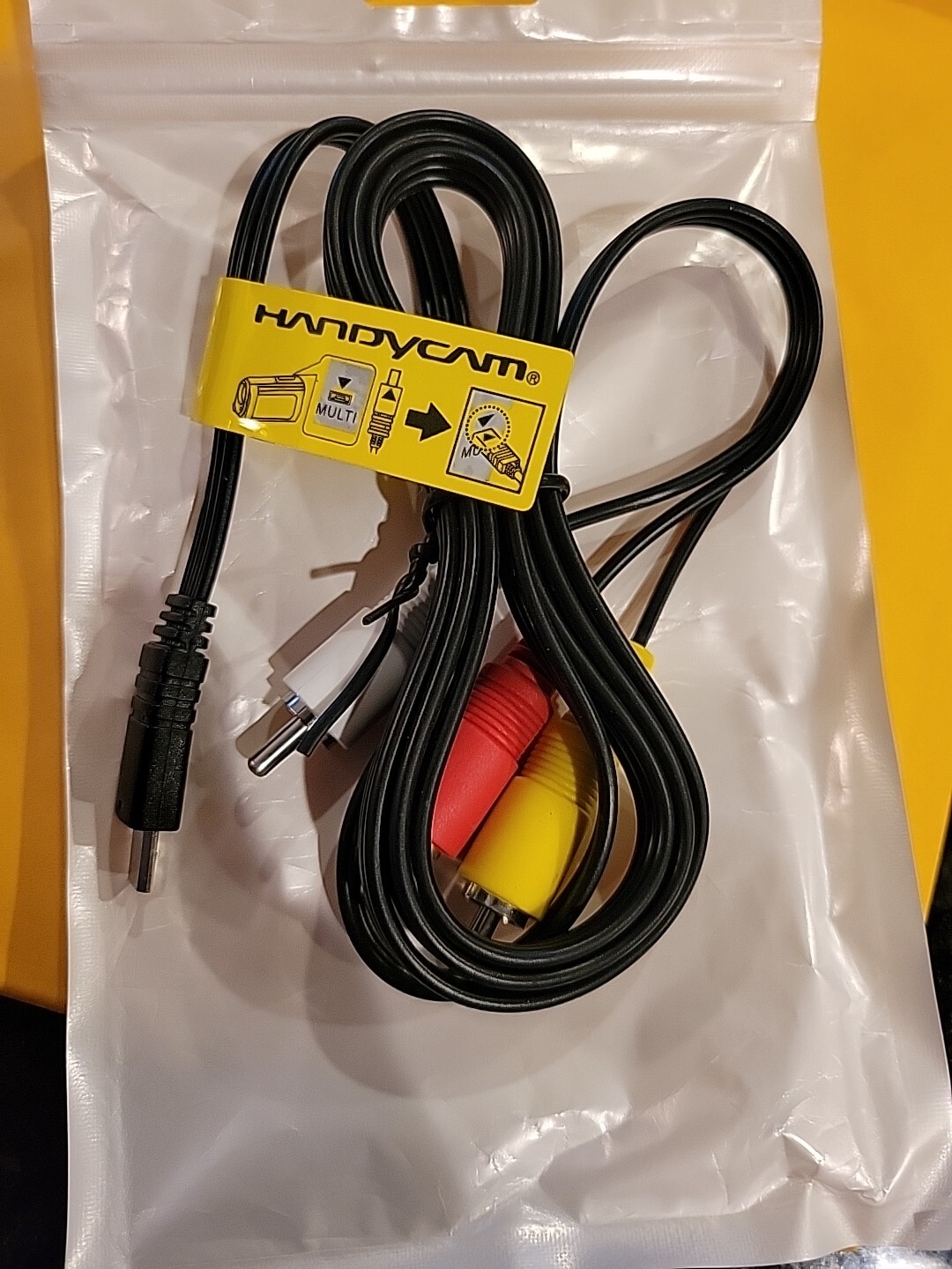 AV A/V Audio Video RCA TV Cable Cord Lead For Sony Handycam CX Camcorder Camera