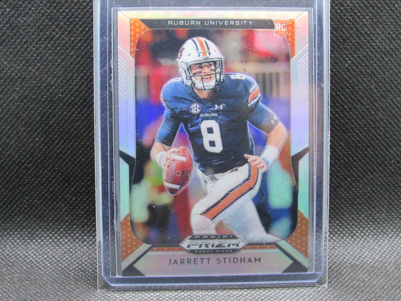 2019 JARRETT STIDHAM PRIZM SILVER REFRACTOR ROOKIE CARD # 119 DENVER BRONCOS