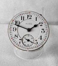 1912 Elgin 16s 21j Grade: 391 B.W. Raymond Pocket Watch Movement  Parts/Repair