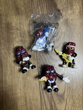 Lot Of 4 California Raisins Band Singer Guitar Saxophone