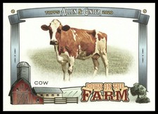 2020 Topps Allen & Ginter #DF-C Cow Down on the Farm