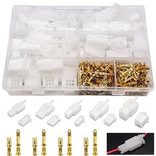 432pcs Automotive Electrical Wire Connectors Kit 2.8mm 2 3 4 432pcs Connectors