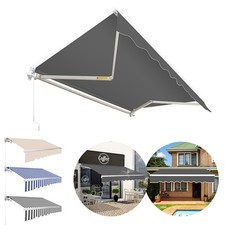 Gelenkarmmarkise Balkonmarkise  250-400cm Sonnenschutz mit UV-Schutz Terasse