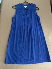 Womens Old Navy dress blue size medium gently used