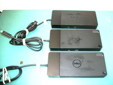 LOT OF 3 - DELL WD19S USB-C Dock Stations K20A. Units Only. Clean Units.