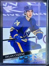 2020-21 Upper Deck Dylan Cozens Young Guns Rookie (RC) #495 Buffalo Sabres