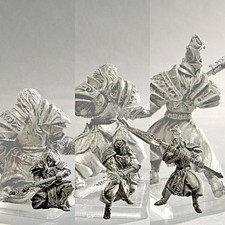 Gamezone Miniatures: Dark Elves - Elf Nobillity 3 (no blister insert)