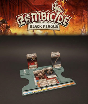 FDM Zombicide Black Plague Character Dashboard / Charakterboard