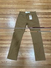 Levi's 511 Slim Boys Brown Jeans Adjustable Waist Stretch Size 12 REG 26x26