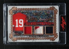 2021 Leaf Art of Hockey Paint by Numbers Relics Bronze 37/45 Steve Yzerman 8q5