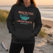 The Summer I Turned Pretty Hoodie  Cousins Beach Whale of a Tale Sweatshirt 