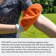 Tick Remover Gloves Flea Lice Pet Cleaning Cats Dogs Hair Comb Tool