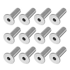  20 Pcs Wire Rope Railing Sleeves Balustrade Cable Deck Kit Protective