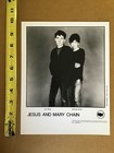 Jesus and Mary Chain 1992 Promotional 8" by 10" B&W Photograph by Andy Catlin! — photo 3