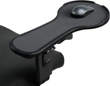 Ergonomic Adjustable Arm Rest Mouse Pad for Chair, Mouse Extension Platform Tray