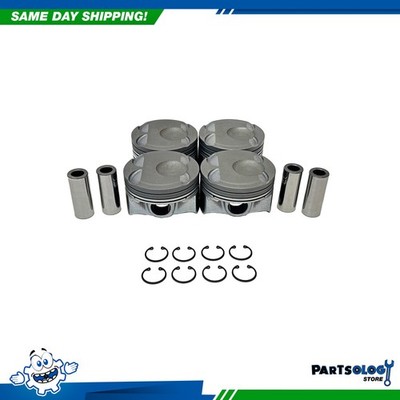 DNJ P4534 Standard size Complete Piston Set For 15-20 Ford Lincoln 2.0L DOHC