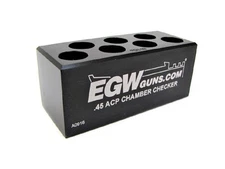 Evolution Gun Works Case Gauge Ammo Checker .45 ACP 7-hole