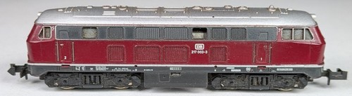 Minitrix N 12952, Diesellok BR 217, Bauart  B' B', NO BOX, #BE1350 | Zustand: Gebraucht