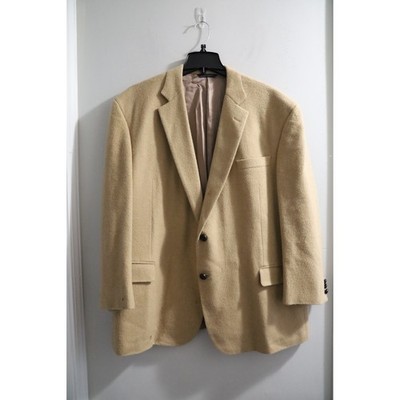 Brooks Brothers 1818 Madison Loro Piana 100% Camel Hair Sport Coat Tan 50R