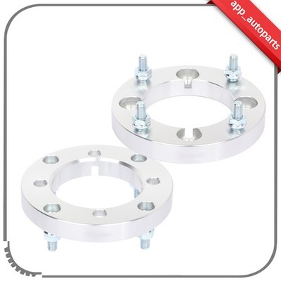 2Pcs 1'' 4x137 to 4x156 Wheel Adapters 12x1.5 Fits Can-Am Bombardier Outlander
