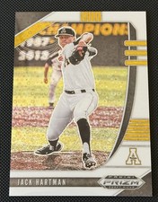 2020 Panini Prizm Draft Picks  Jack Hartman #PDP108 White Donut Circle Prizm /50