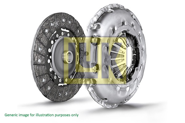 624 3241 09 LuK clutch kit for Mercedes-Benz