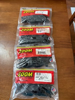 4 packs of Zoom Black Baby Brush Hogs Super Salt Plus, Qty 12 per pack