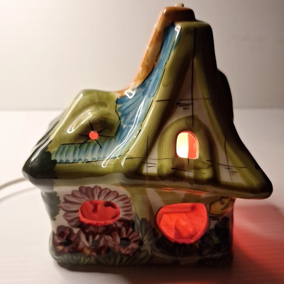 Derek Fowler Cerámica Luz Nocturna Conejo Escuela De Colección Foto 3 de 4