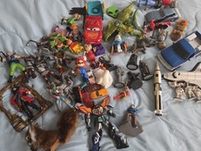 Großes Spielzeug Konvolut Figuren Autos Dino...